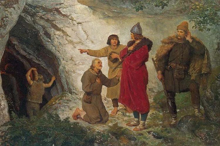 Wojciech Gerson Wladyslaw the Elbow-high near Ojcow china oil painting image